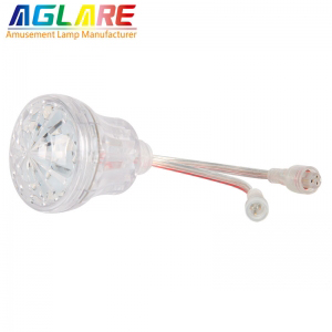 18leds 60mm cobochon cover led amusement lamp rgb ...