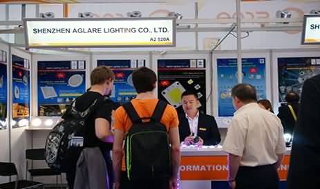 Shenzhen Aglare Lighting Co.,Ltd has achieved complete success in Germany LED industry exhibition in June，2014.