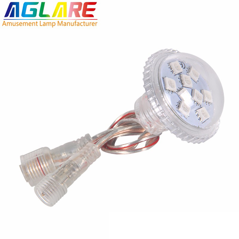 digital rgb 35mm pixel led node light ucs1903 dc12/24v