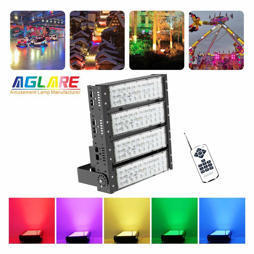 4 Best RGB Floodlights for Theme Park Lighting